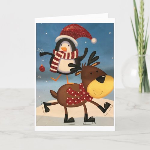 SEASON TO BE JOLLY  THINK OF YOU HOLIDAY CARD