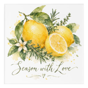Season With Love Acrylic Print
