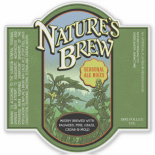 Seasonal Ale-rgies Sticker