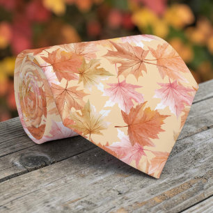 Seasonal Autumn Fall Harvest Necktie Tie