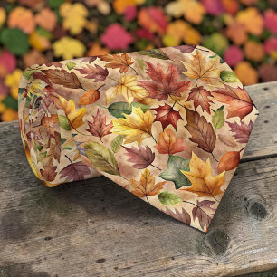 Seasonal Autumn Fall Necktie Tie