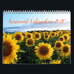 Seasonal Calendar 2026<br><div class="desc">Celebrate the beauty of each season! Our 2026 Seasonal Calendar features colorful monthly themes,  large grids for planning,  and holiday reminders. Brighten your walls and stay organized all year.</div>