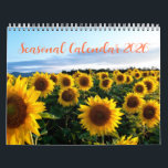 Seasonal Calendar 2026<br><div class="desc">Celebrate the beauty of each season! Our 2026 Seasonal Calendar features colorful monthly themes,  large grids for planning,  and holiday reminders. Brighten your walls and stay organized all year.</div>