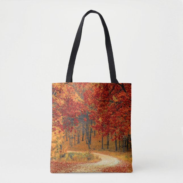 Seasonal colors of Autumn  Tote Bag (Front)