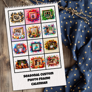 Seasonal Custom Photo Frame Calendar