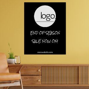 SEASONAL DISCOUNT SALE RETAIL LOGO BRAND BUSINESS POSTER