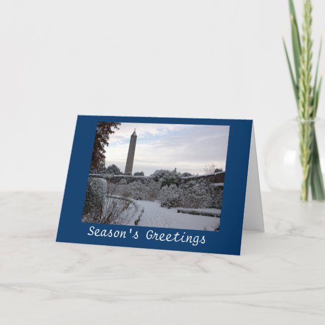 Seasonal Dublin Greeting Card (Front)