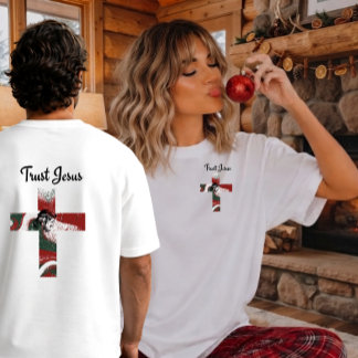 Seasonal Faith Based Christian Holiday Jesus T-Shirt