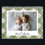 Seasonal Family Photo Customize Personalize Calendar<br><div class="desc">This calendar design was created though digital art. It may be personalized in the area provided. You may change the font or add font. To customize simply replace the photos with your own. Choose the customize further option to make more changes. Contact me at colorflowcreations@gmail.com if you with to have...</div>