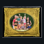 Seasonal Family Photo Frame Images Personalized Calendar<br><div class="desc">Photo Frames with Pictures Two Page Calendar. Replace the photos with your own. Re-size each one to fit just right underneath the frame photos. So these don't have frames but just a place to add your photos. Be sure to use at least 200 to 300 DPI photos. Make sure that...</div>