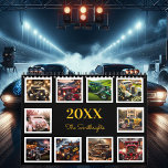 Seasonal Hot Rods In Holiday 20XX  Calendar<br><div class="desc">Each month features a breathtaking hot rod, designed to reflect the essence of a seasonal holiday. Fireworks burst behind a sleek red, white, and blue July classic, while a snow-dusted Christmas hot rod glows under twinkling lights. These cars are carefully curated with fine details, from jack-o’-lanterns on an October speedster...</div>