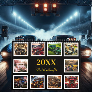 Seasonal Hot Rods In Holiday 20XX Calendar