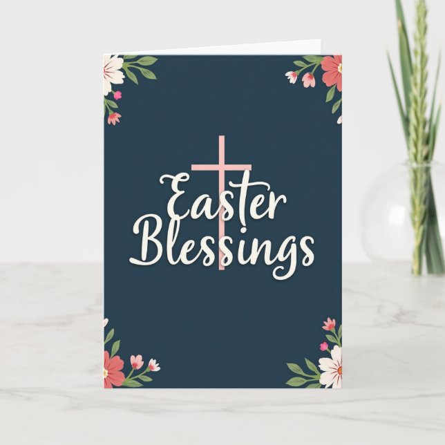 Seasonal Joy Blessing Card (Front)
