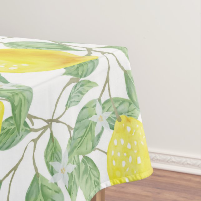 Seasonal Lemons   Tablecloth (In Situ)
