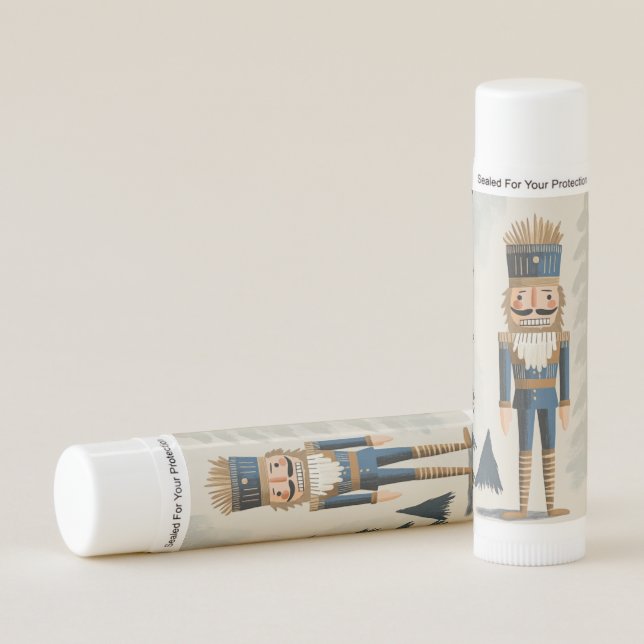 Seasonal Nutcracker Lip Balm (Front)