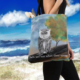 Seasonal Owl Painting in Nature Wonders