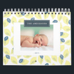 Seasonal Pattern Background Photo Calendar<br><div class="desc">This cute and modern calendar features your photo with seasonal pattern background for each month from lemons,  polka dots,  florals,  bunnies,  polar bears,  and etc. Personalize it for your needs.</div>