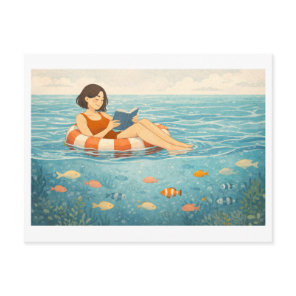 Seasonal Reading: Summer Postcard