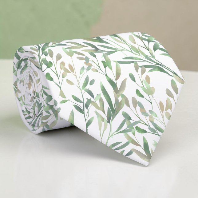 Seasonal Spring Foliage Necktie Tie (Creator Uploaded)