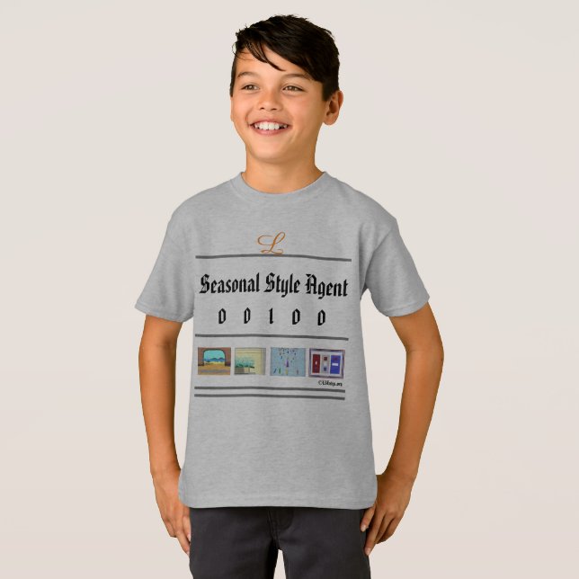 Seasonal Style Agent 00100 T-Shirt (Front Full)