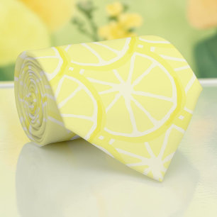 Seasonal Summer Citrus Fruit Necktie Tie