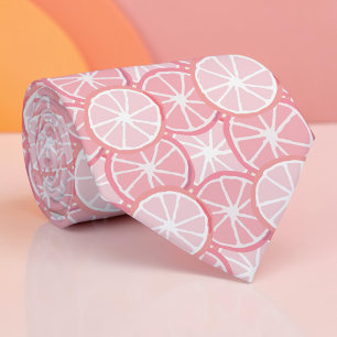 Seasonal Summer Citrus Fruit Necktie Tie