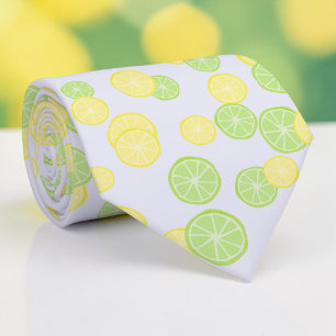 Seasonal Summer Citrus Fruit Necktie Tie