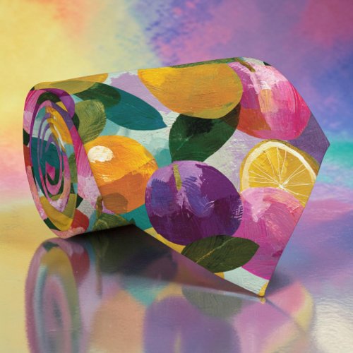 Seasonal Summer Fruit Necktie Tie