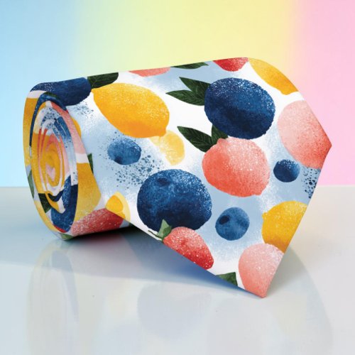 Seasonal Summer Fruit Necktie Tie