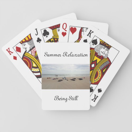 Seasonal Summer Playing Cards