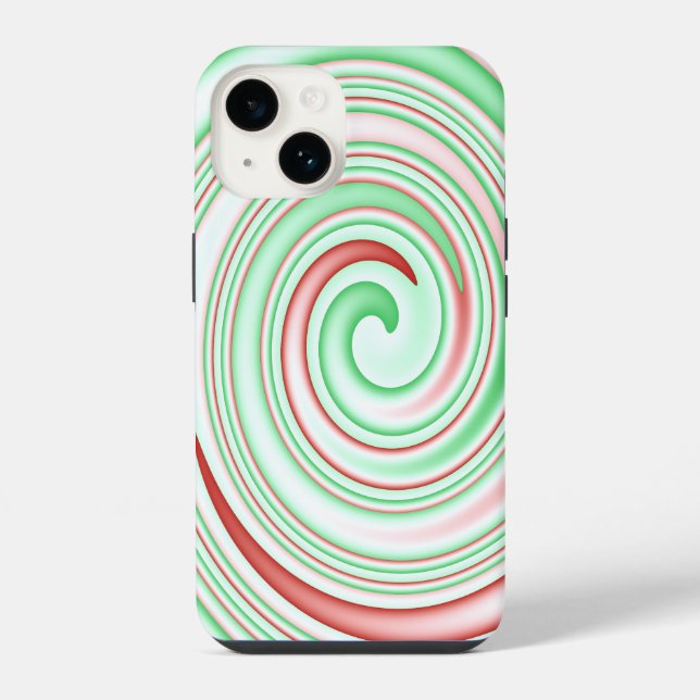 Seasonal Swirl iPhone Case (Back)