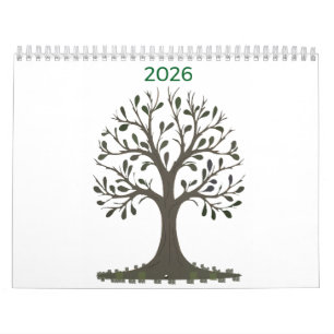 Seasonal Wall Calendar - Change Year