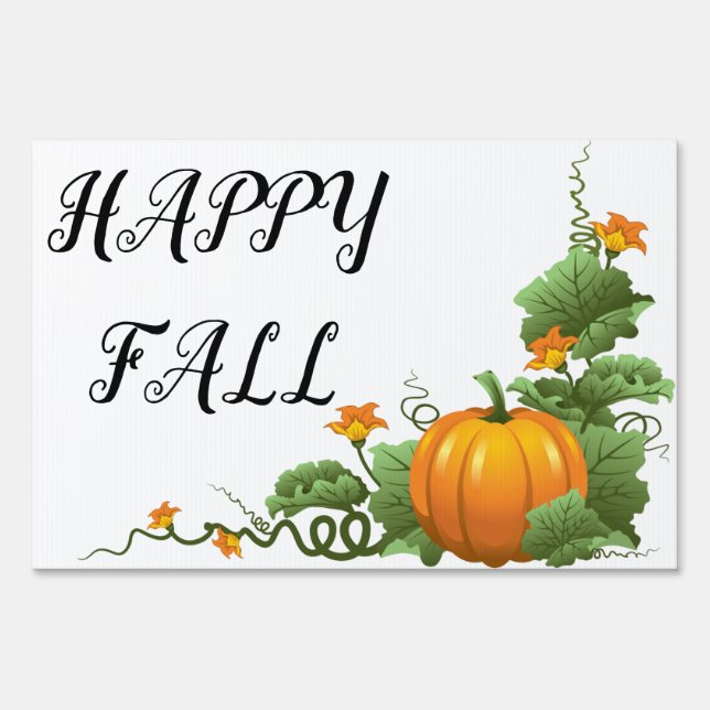 Seasonal Yard Sign (Front)