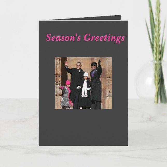 Seasong Greetings Holiday Card (Front)