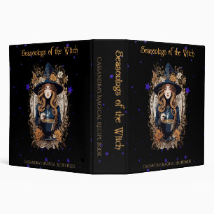 Seasonings of the Witch Recipe  3 Ring Binder