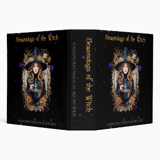 Seasonings of the Witch Recipe  3 Ring Binder