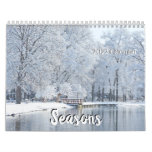 &quot;seasons&quot; 2024 Wall Calendar at Zazzle