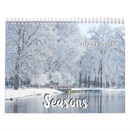 "seasons" 2024 Wall Calendar