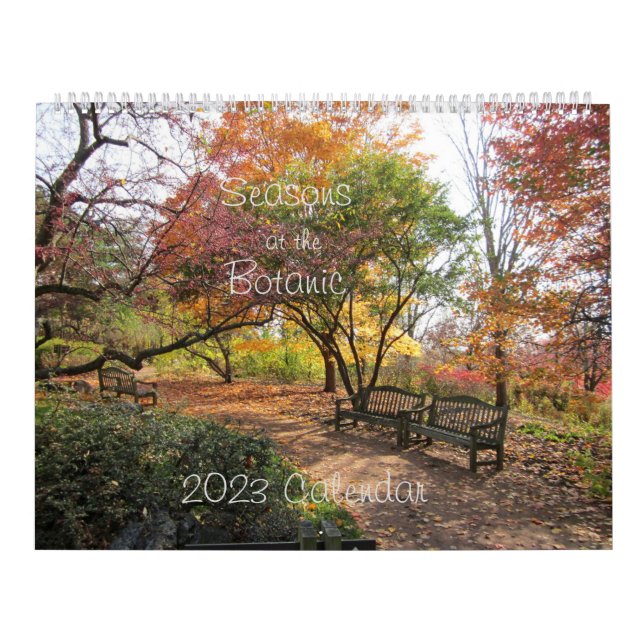  Seasons at the Botanic 2023 Calendar (Cover)