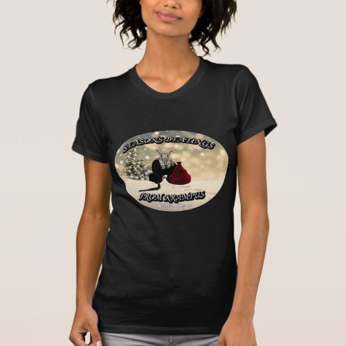 Seasons Beatings From Krampus _ Womens T_Shirt