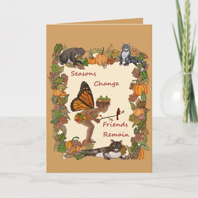 Seasons Change Card (Front)