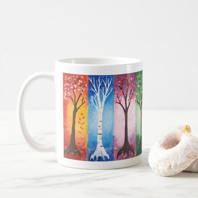 Seasons Coffee Mug (With Donut)
