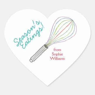 Season's Eatings cookie gift labels