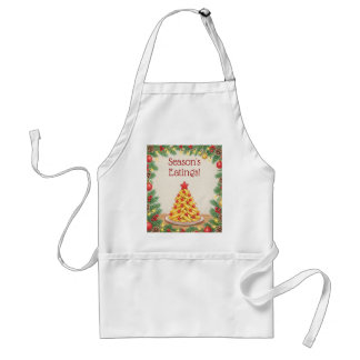 Season's Eatings, French Fries, Funny Christmas Adult Apron
