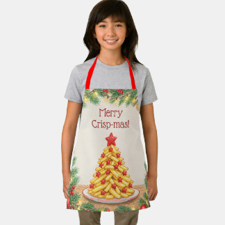 Season's Eatings, French Fries, Funny Christmas Apron