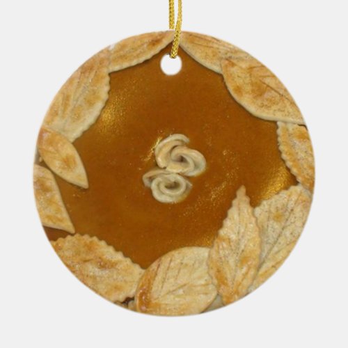 Seasons Eatings Funny Food Pun Christmas Ceramic Ornament