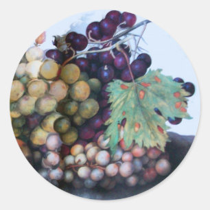 SEASON'S FRUITS 1 CLASSIC ROUND STICKER