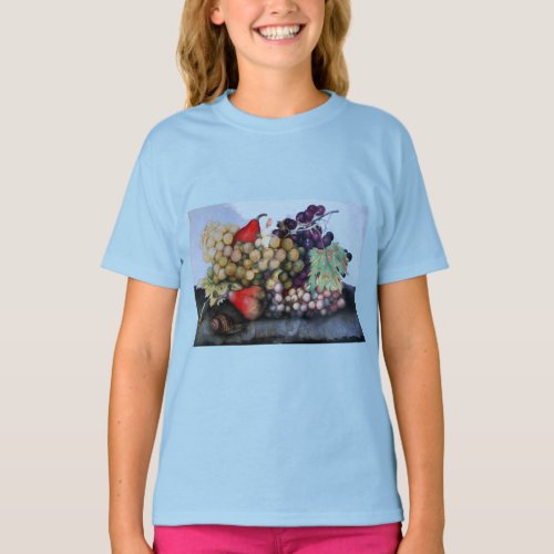 SEASONS FRUITS 1 _ GRAPES AND PEARS T_Shirt