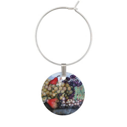 SEASONS FRUITS 1 _ GRAPES AND PEARS WINE CHARM