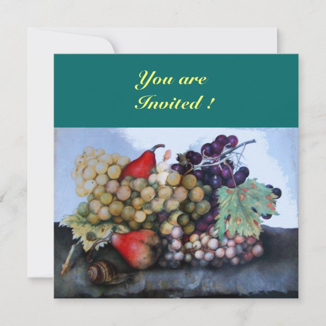 SEASON'S FRUITS 1 INVITATION (Front)